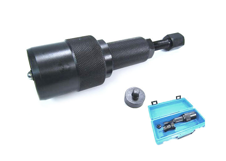 Puller for removal of rear wheel bearings