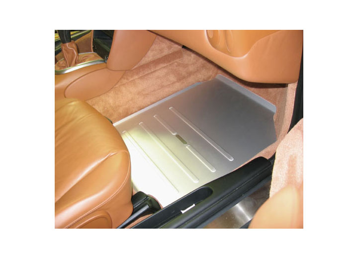 Rennline Track Mat, Passengers Side, Silver