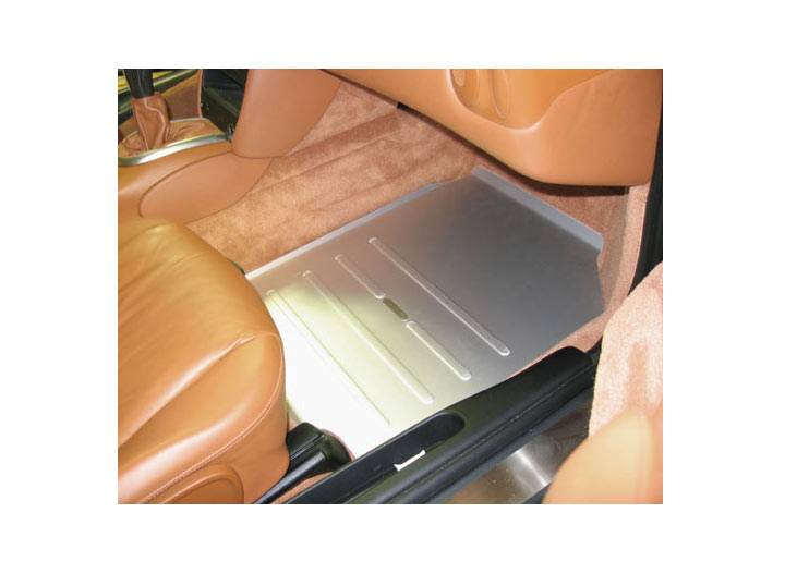 Rennline Passengers Side Track Mat boxster, 911, Silver