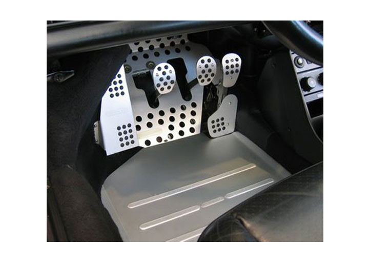 Rennline Track Mat, Drivers Side, Silver