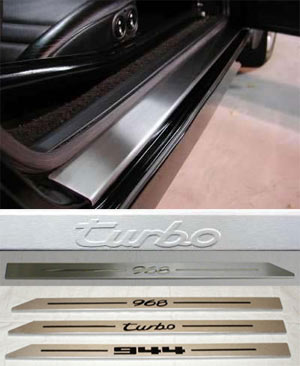 Brushed alloy sill plate set 944 968 924