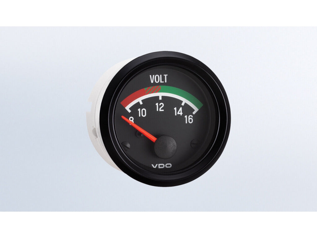 VDO Cockpit Series volt gauge GAUGE, 8 - 16 volts, 2 1/16