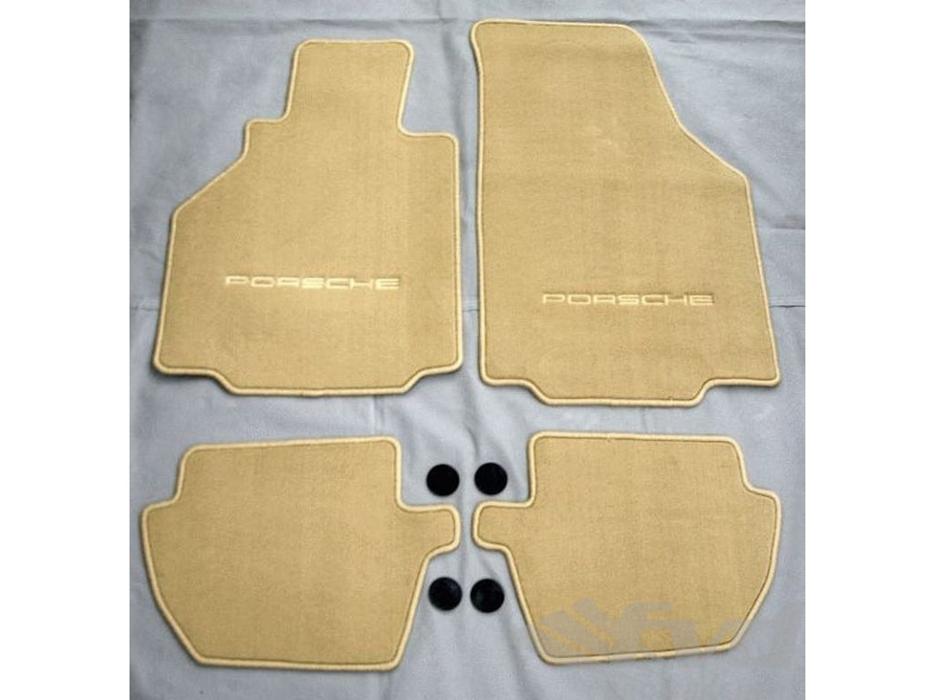 Original floormat set 996 Coupe - SAVANNA BEIGE