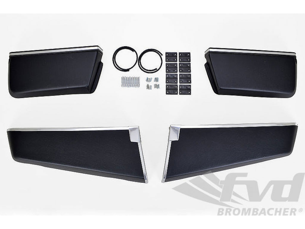 Door pockets set (4pcs) 69-73 with mounting kit