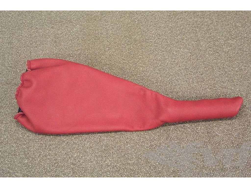 Handbrake Boot 911 / 930 1976-89 - Leather - Guards Red - for Automatic Heating