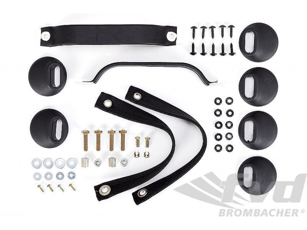 Door Handle / Pull Kit 911 / 930 / 964 / 993 - for RS Inner Door Panels - Black