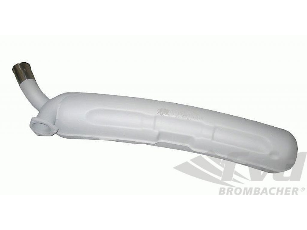 Muffler 911 1975-89 - Street - Steel - 1 in x 1 out - 60 mm (2.36 ) Tip