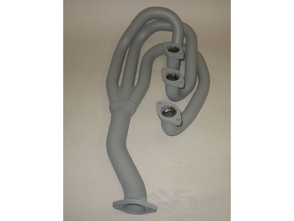 Dansk Race Header 911 1965-83 - Left - Coated Galvanized Steel - Without Heat