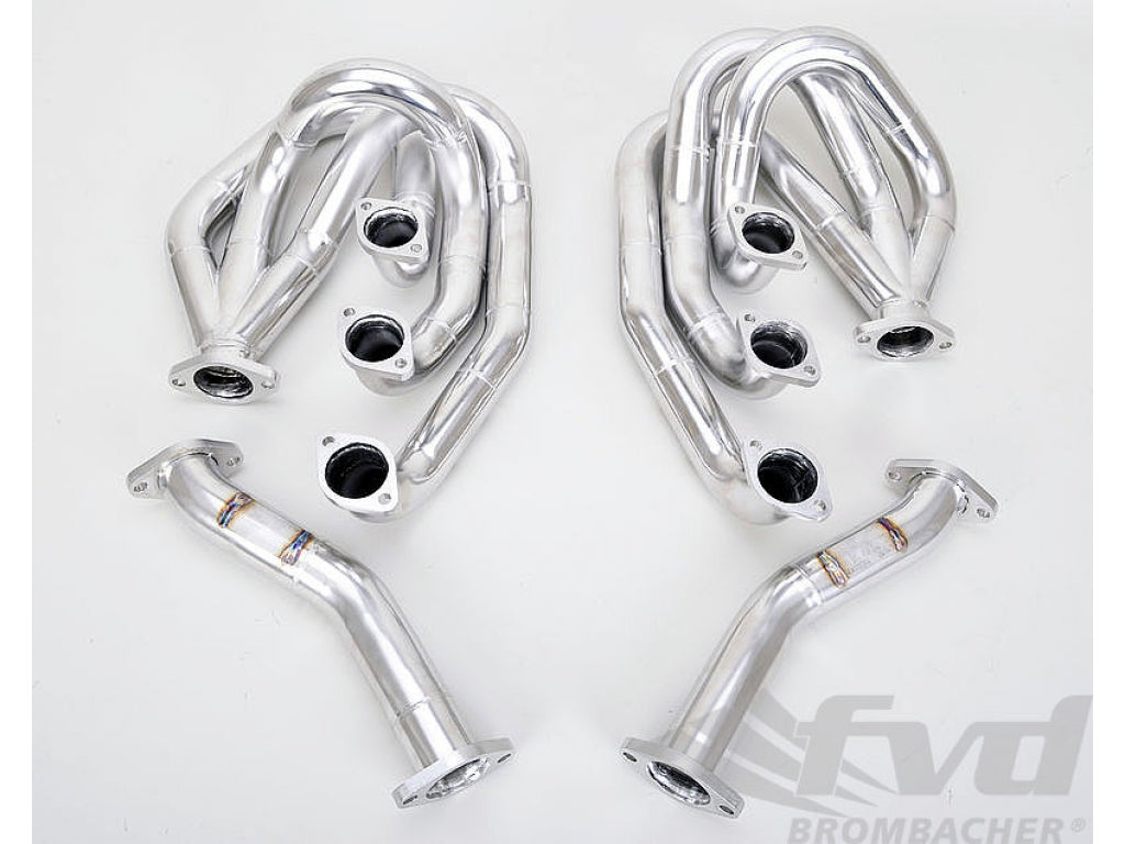 Dansk Race Headers 911 1965-89 - Stainless Steel - Without Heat