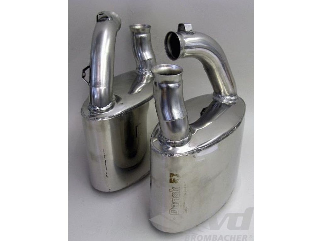 Sport Mufflers 993 - TUV Version - German Market