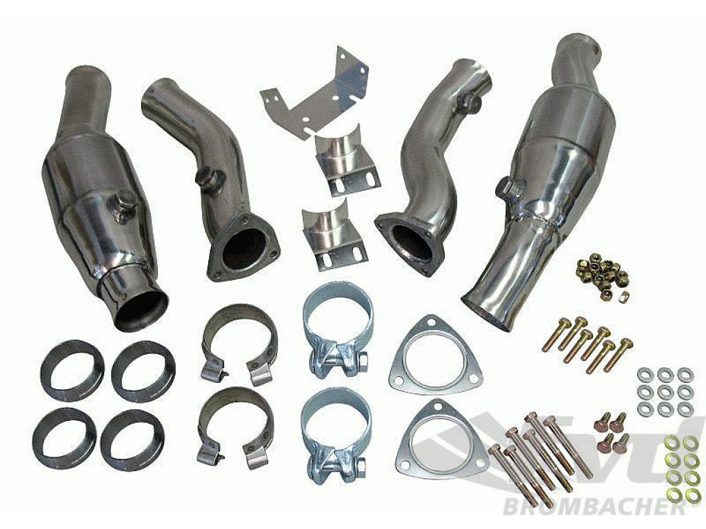 Sport Catalytic Converter Kit - 100 Cell - GILLET FLANGE