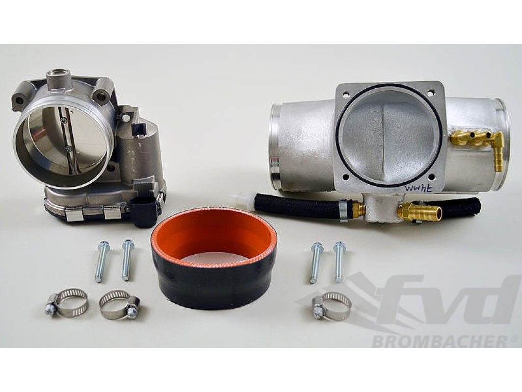 Competition Plenum 996 Turbo / S / X50 / GT2 - Includes Plenum + Throttle Body - 74 mm