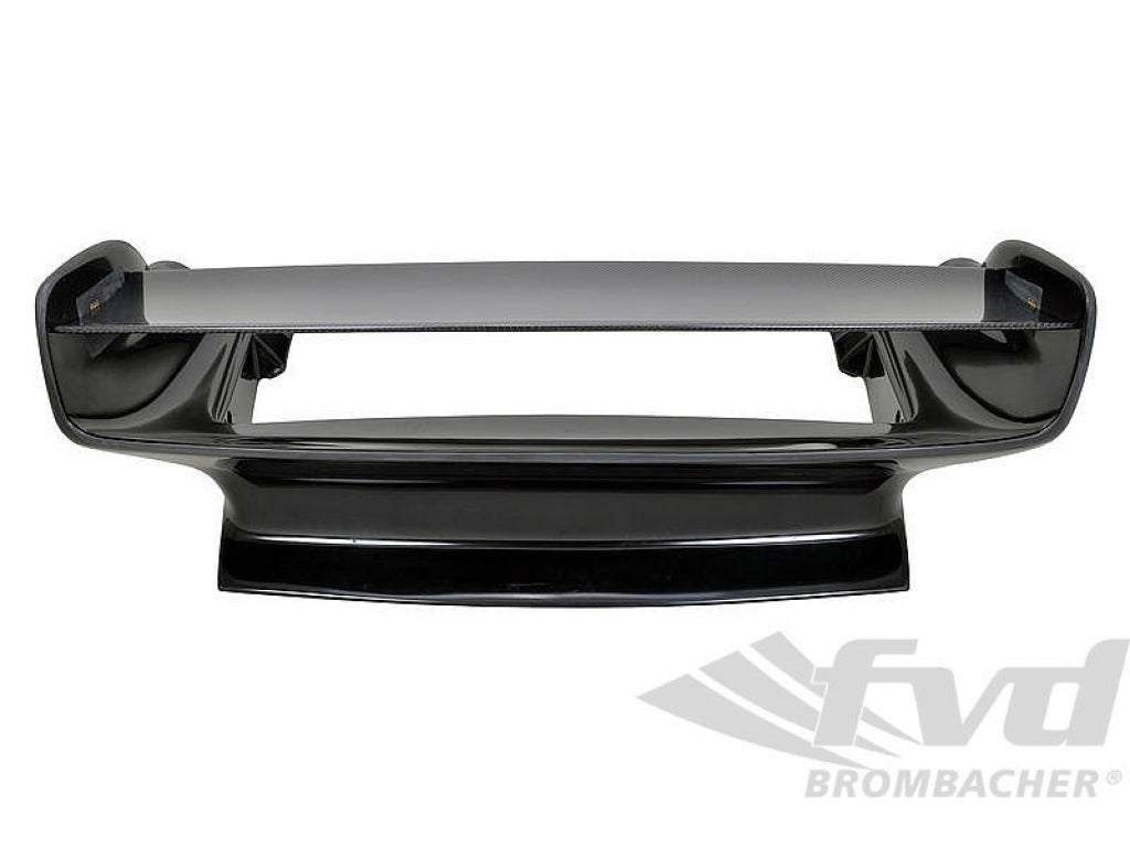 Rear Decklid 993 GT2 - GFK - with Polished Carbon Wingblade