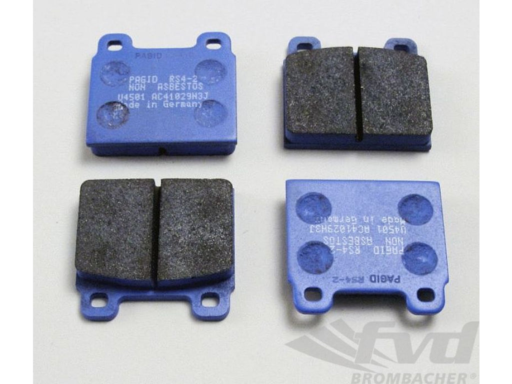 Racing Brake Pad Set - PAGID - RS - BLUE - 4501 RSH42