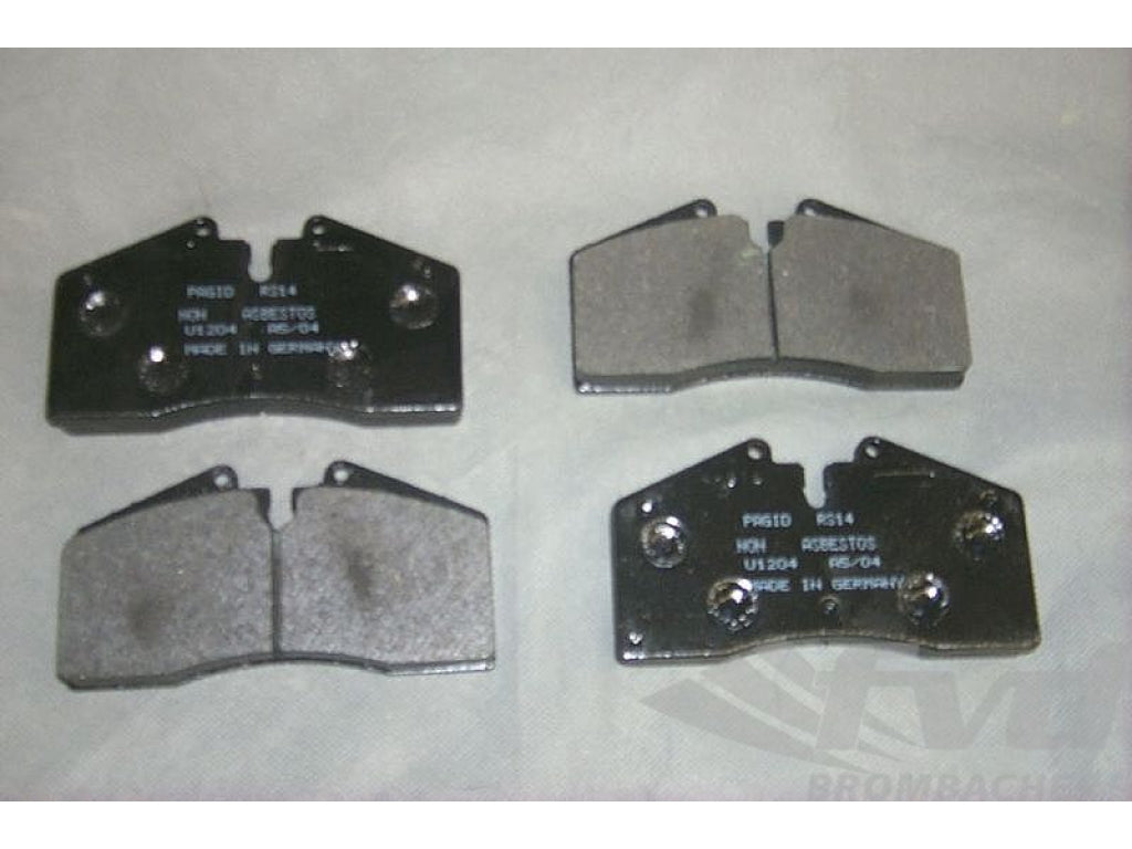Racing Brake Pad Set - PAGID - BLACK 1204 RS14