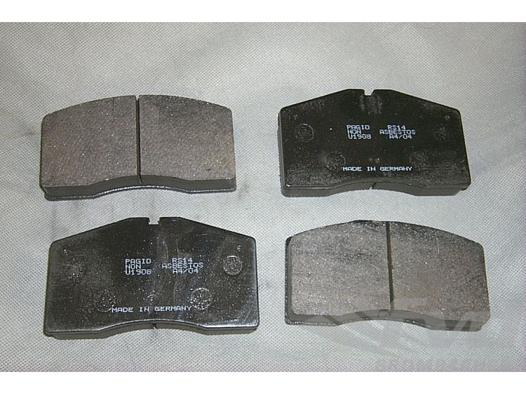 Racing Brake Pad Set - PAGID - BLACK 1908 RS14 (380 mm)