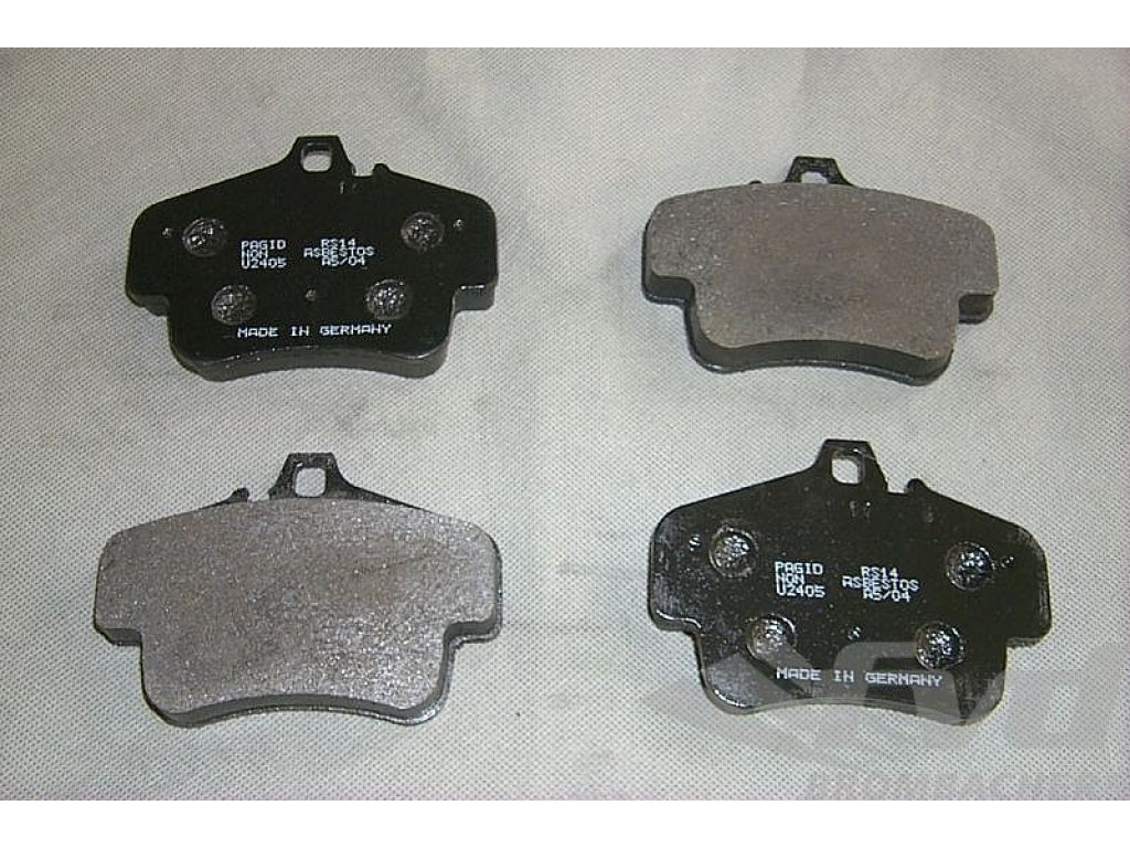 Racing Brake Pad Set - PAGID - RSC1 - PCCB Brakes - 2405 RSC1 - 18.5mm
