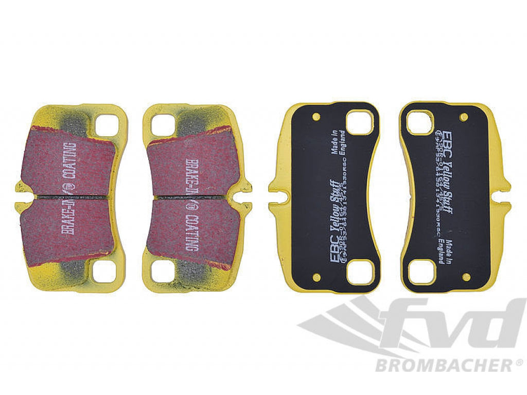 Racing Brake Pads Set EBC Yellowstuff (street legal)