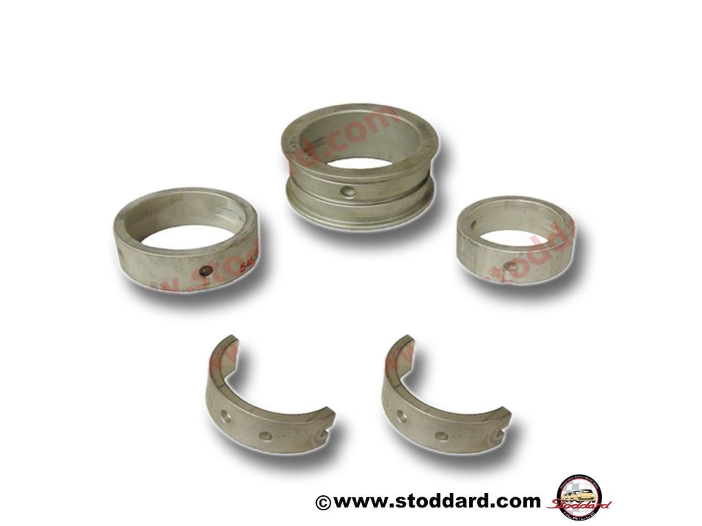 Main Bearing Set, Steel, for S90,356C and 912 55mm crank
