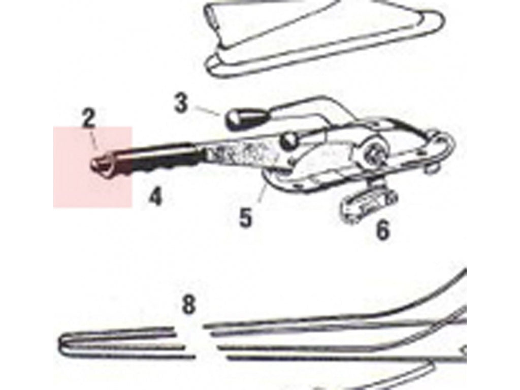 Emergency Brake Handle Release Button