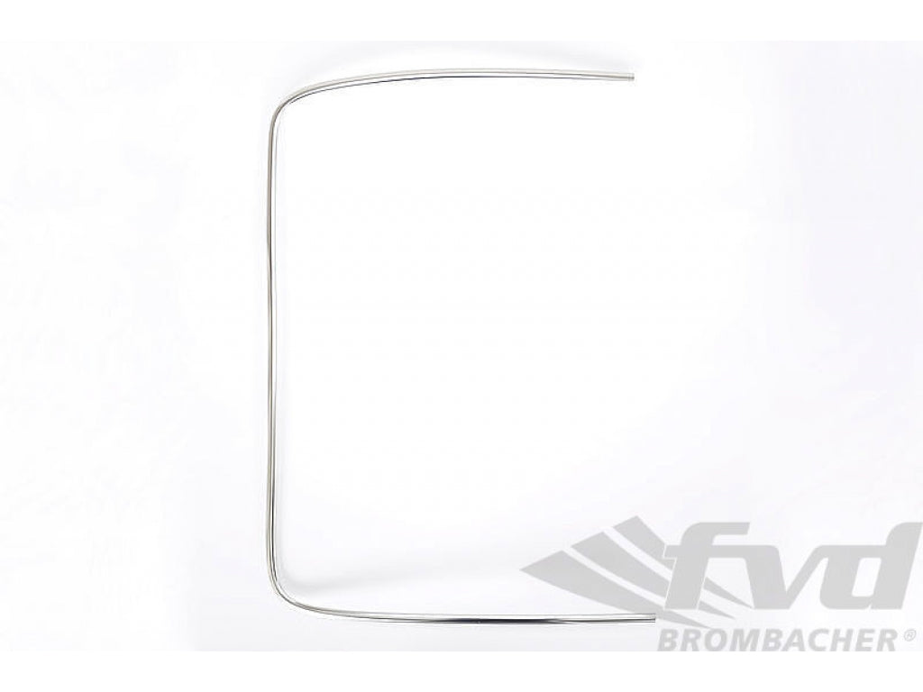 Rear Windshield Trim 911 1965-79 / 930 1975-77 Coupe - Left - Chrome