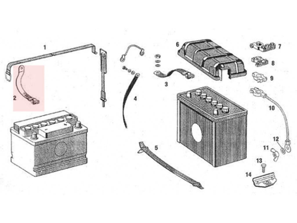 Battery Negative Ground Strap