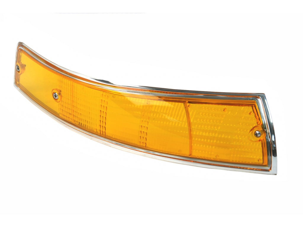 Turn Signal Lens 911 912 silver trim 69-72
