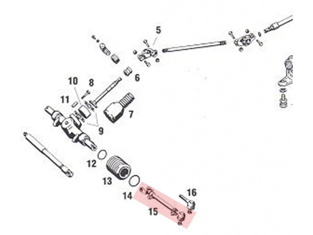 Tie Rod Assembly, Lemfoerder. 2 required.