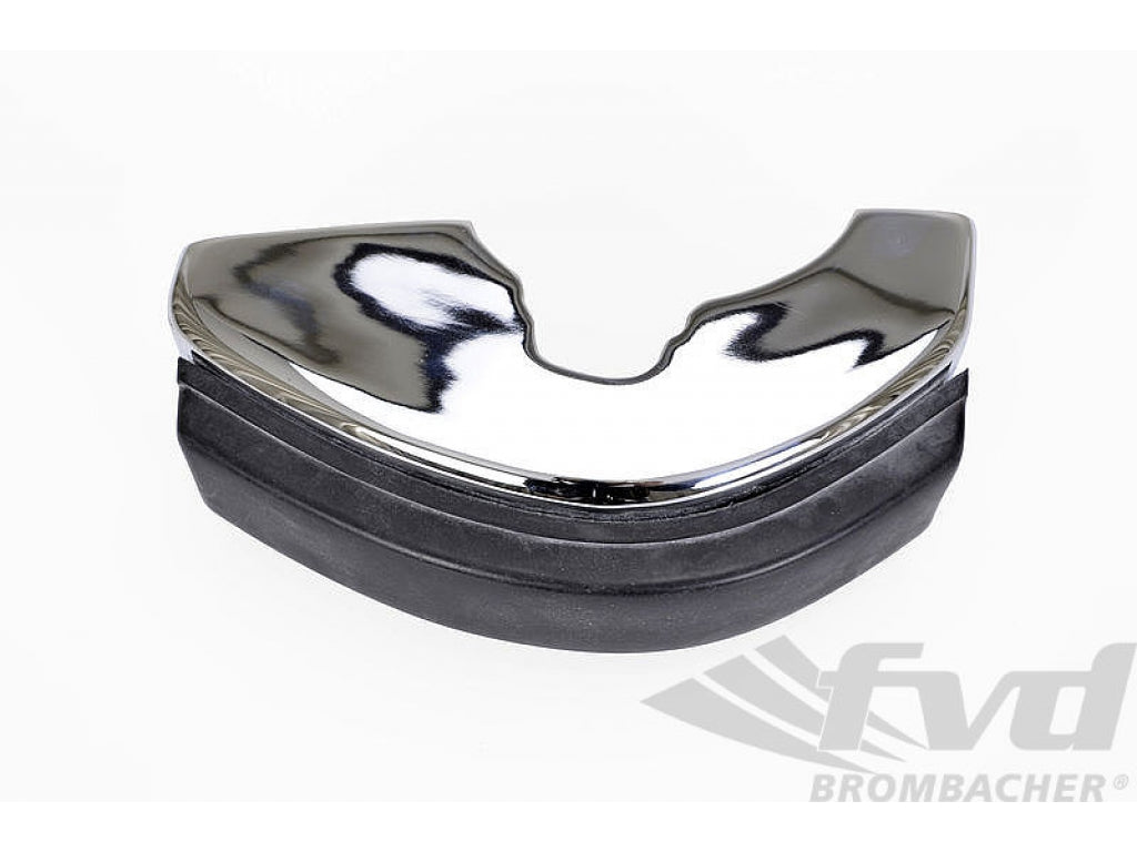 Bumper horn with rubber front right