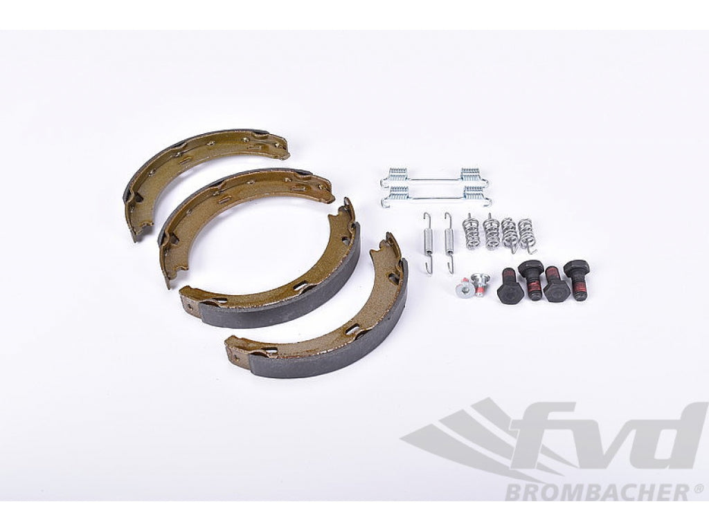 Parking brake pad set 986 ( all except S Model - KIT 4 piece)