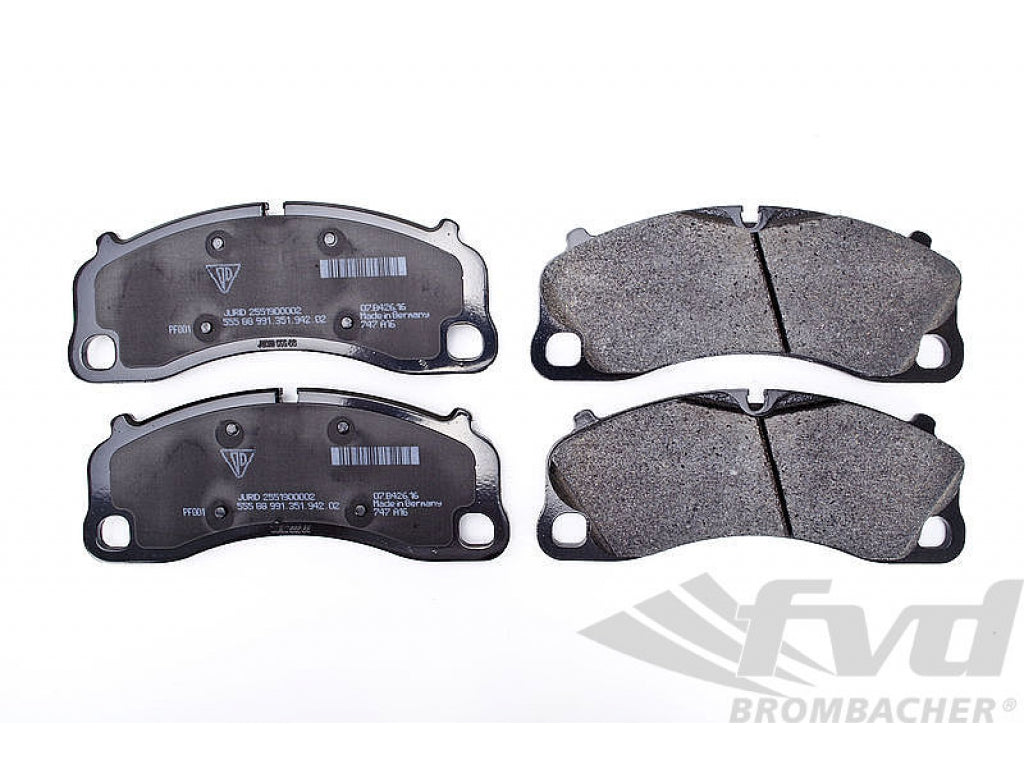 991 Turbo brake pads kit front for steel disc