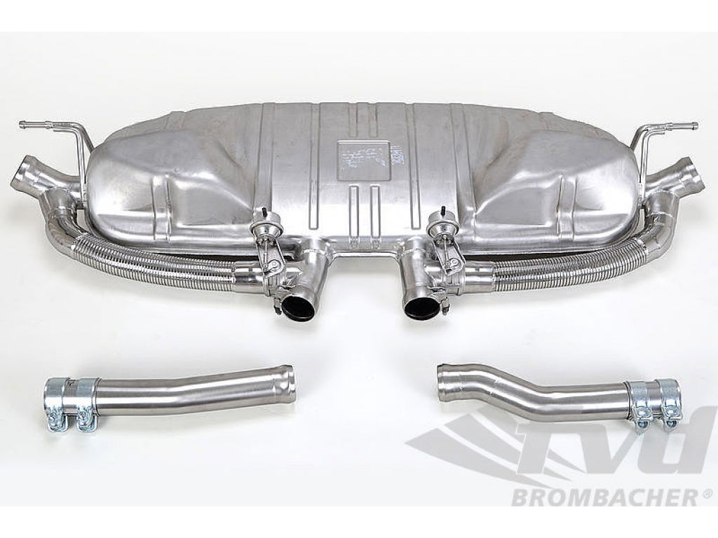 Sound switch sport muffler Brombacher 957 GTS 08- sound version