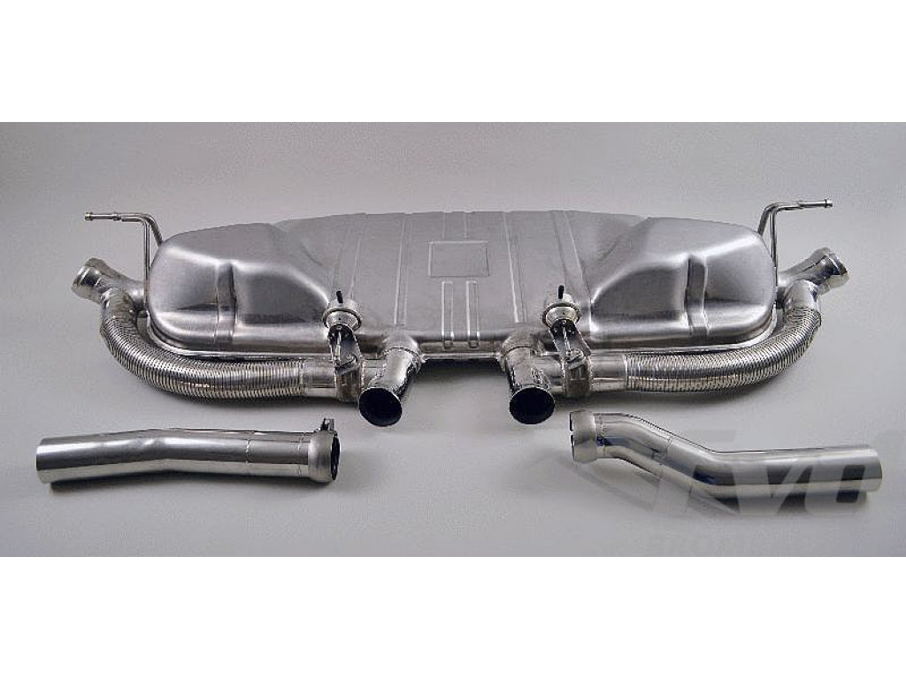 Sport Muffler Cayenne 957 Turbo with valves