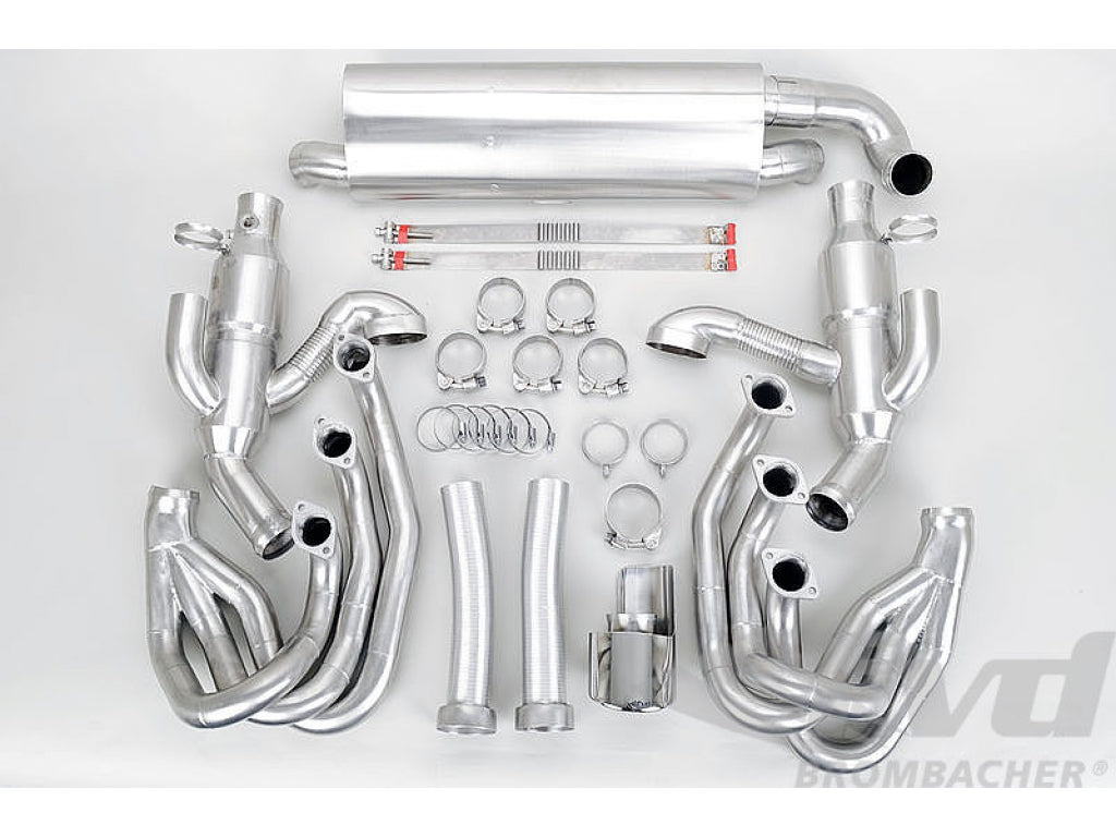 Exhaust System 964 - SPORT - Catalytic Bypass - Single Outlet - With Heat