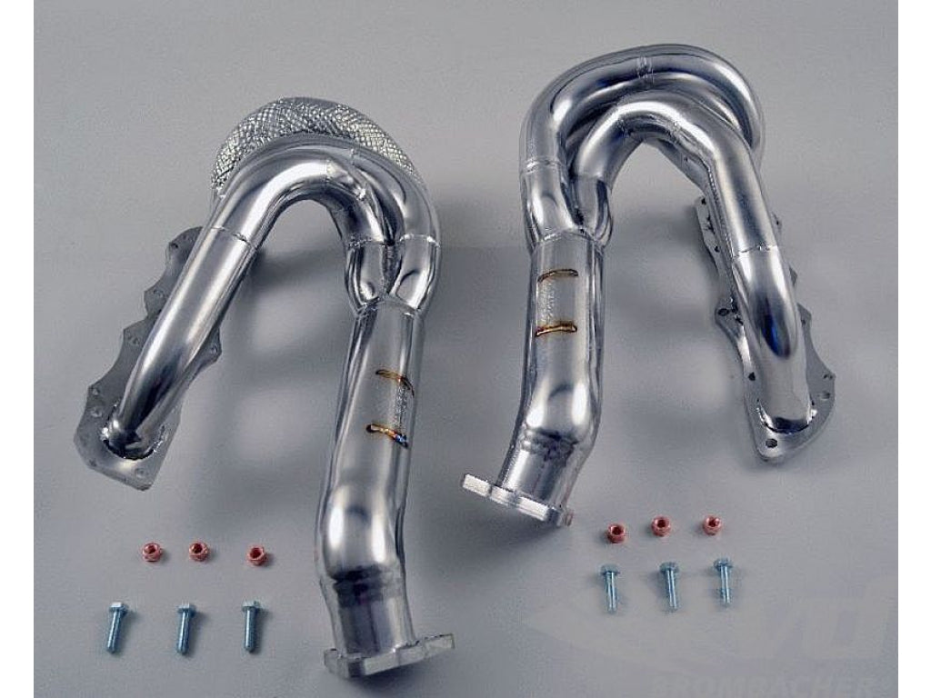 Long Tube Race Header Set 987.2 Cayman / Boxster - Brombacher Edition - Catalytic Bypass