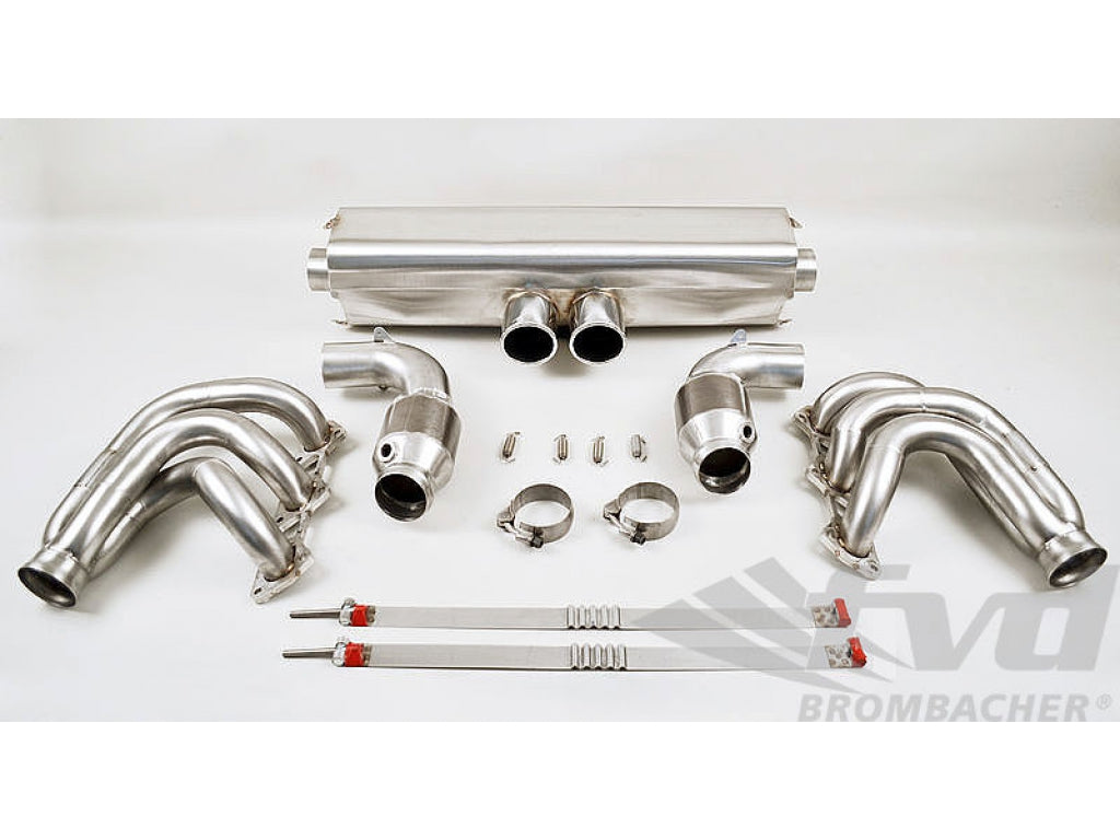 Exhaust System 997.1 GT3/RS Brombacher incl. 90 mm tips