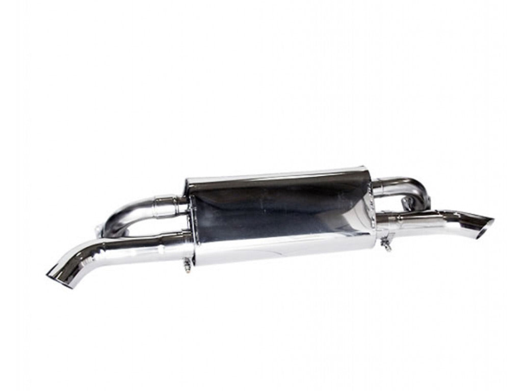 B&B Muffler Twin Inlet w/Twin Outlet