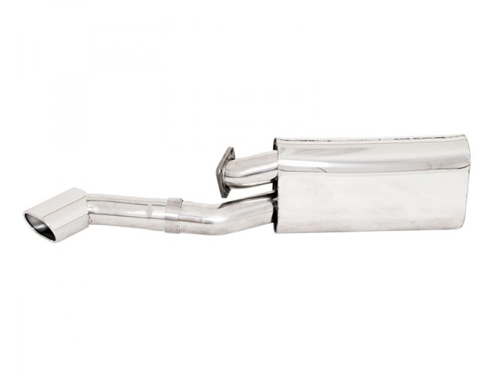 B&B Muffler Single Inlet w/Twin Outlet