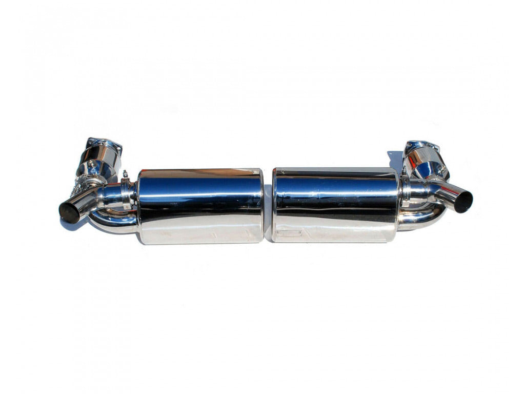 Fabspeed 70mm Supersport X-Pipe Exhaust System with Tips|GT2 Style with Sport Cats