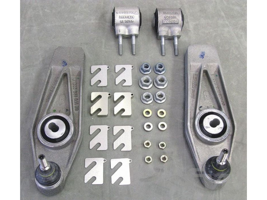 2-piece lower front control arm (set) without headlight adjustment
