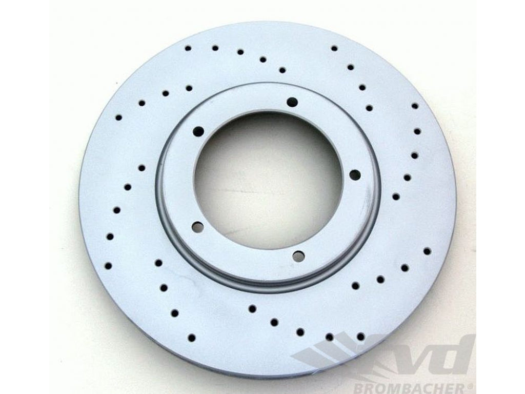 Sport Brake Disc 911 1984-89 - Front - 282 x 24 mm - Drilled