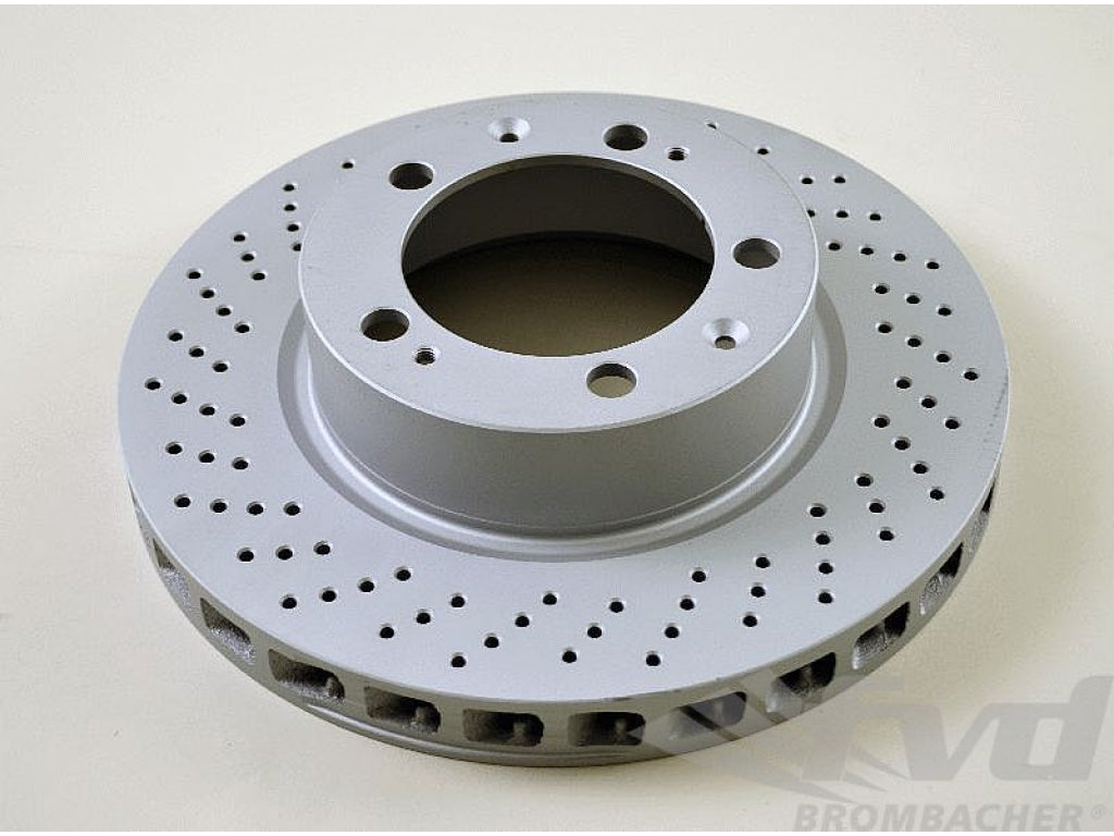 Drilled disc left 928 '86,944turboS /S2 88- with M030 304x32mm