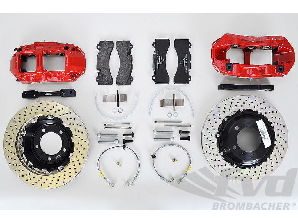 Sport Brake System - FRONT - BREMBO GT - 6 Piston - Drilled - 355 x 32 mm - Check for PCCB