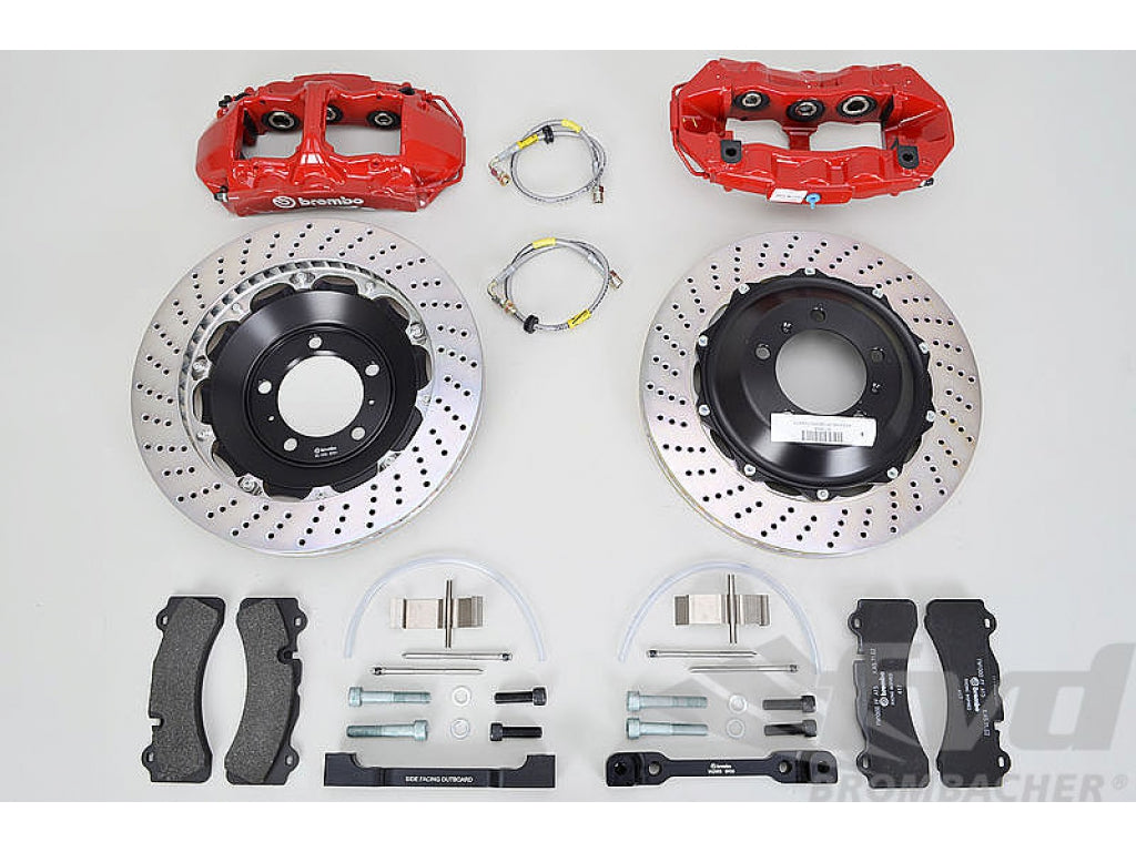 Sport Brake System - FRONT - BREMBO GT - 6 Piston - Drilled - 380 x 32 mm - Check for PCCB