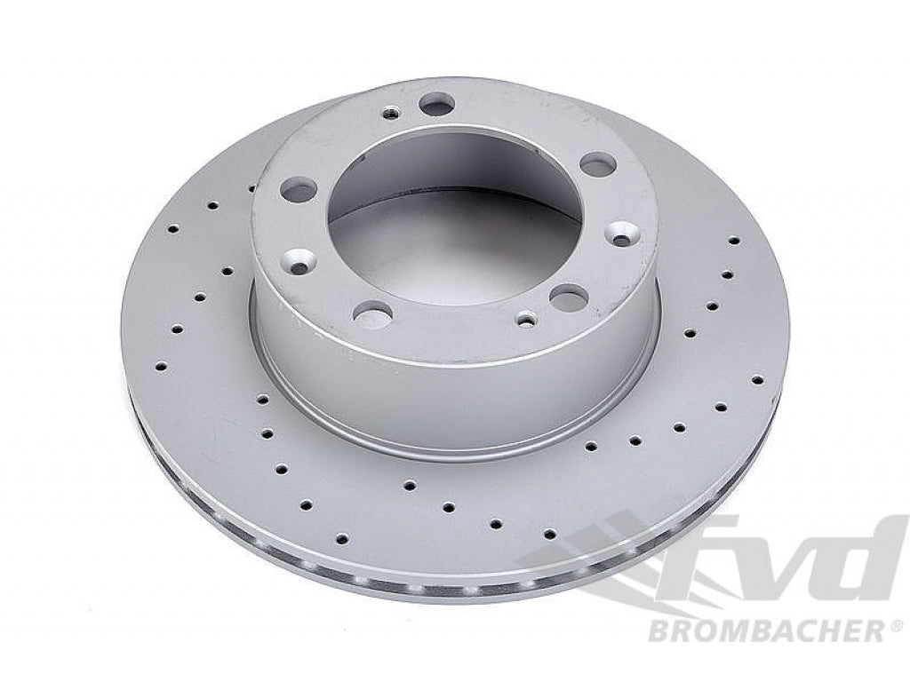 Drilled disc front 944/944S 87-89
