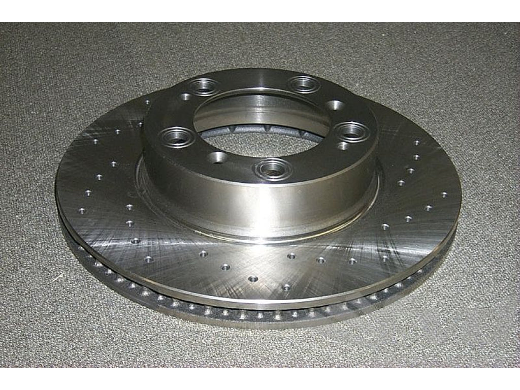 Drilled disc front 986 2,5/2,7l 97- 297x23mm
