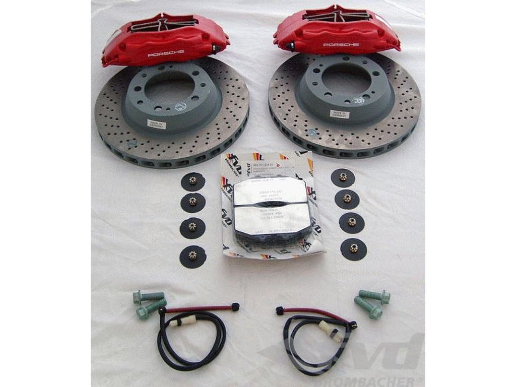 Sport Brake System - REAR - Big Red - 4 Piston - 322 x 28 mm Discs