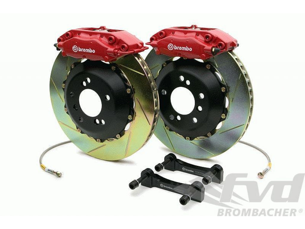 Brembo-Sport System GT rear (4-piston) 380x28mm, slotted discs