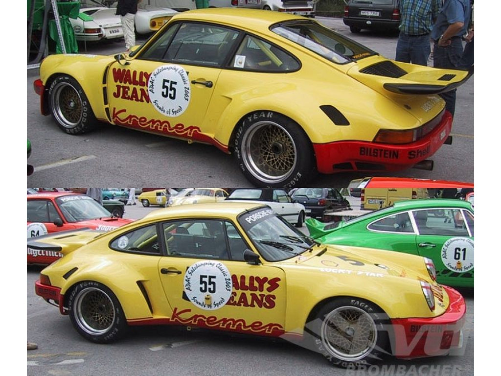 Rear Quarter Panel Set 911 / 930 74-89 - GRP - Widebody - 74 RSR Tribute