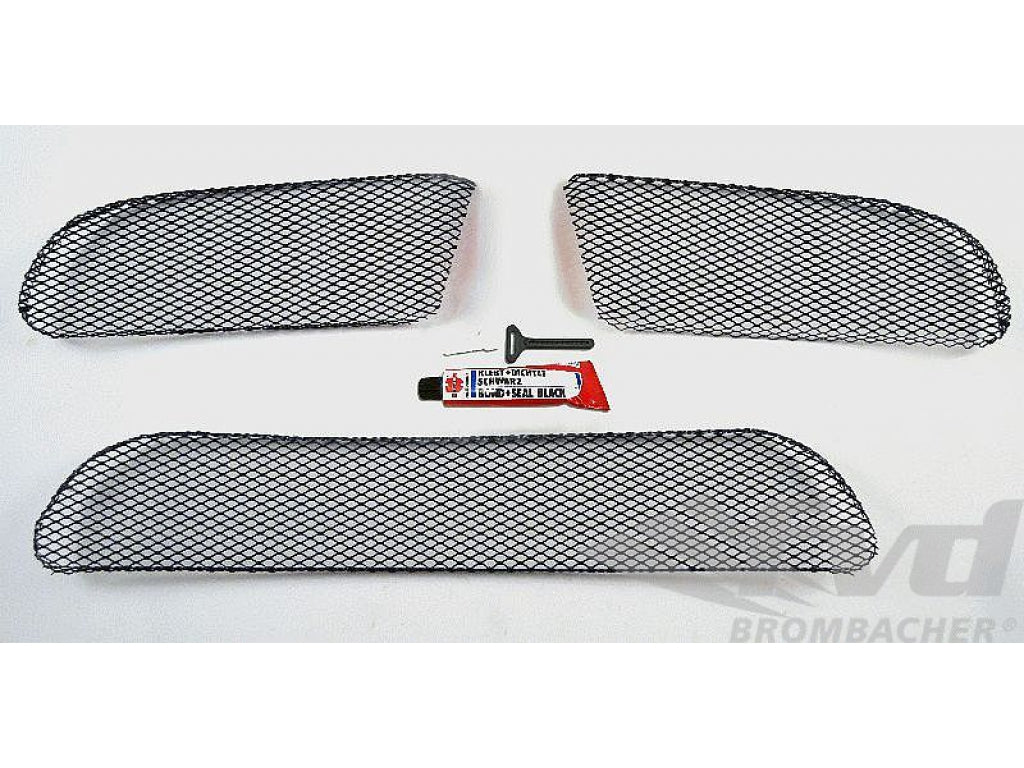 Front Bumper Grill Set 997.1 GT3 / GT3 RS 2007-2009 - Black